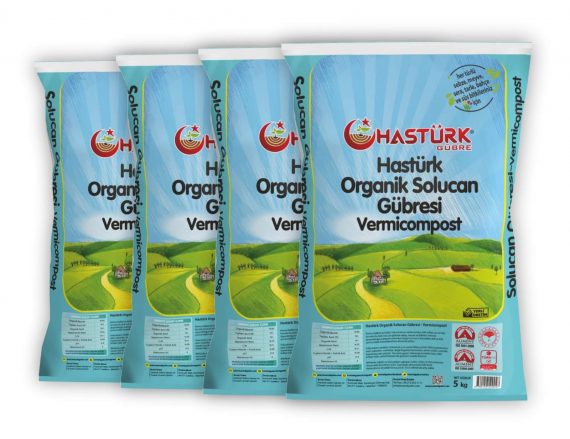 Hastürk Katı Solucan Gübresi 20 KG