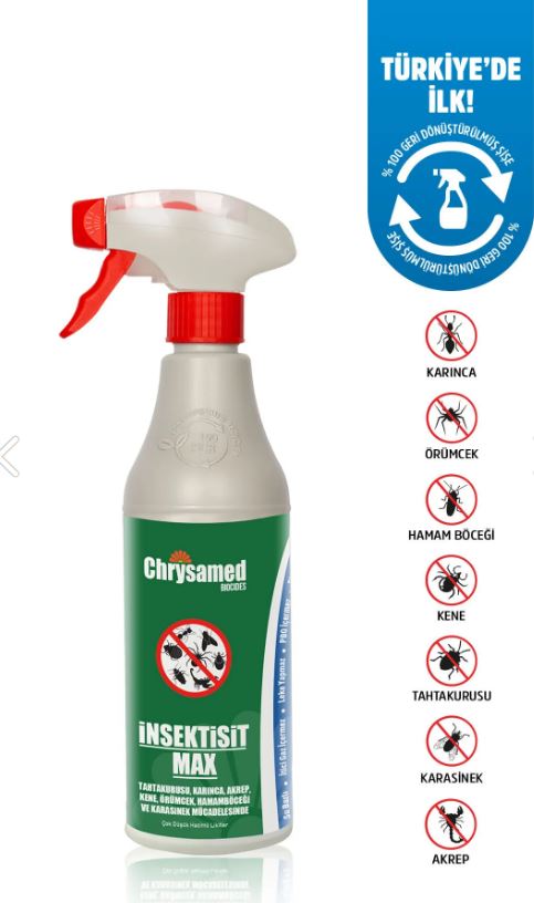 CHRYSAMED İnsektisit Haşere Mücadele İlacı - 500 ML - Görsel 3
