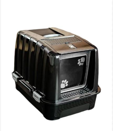 KAPALI KEDİ TUVALETİ (37 cm x 38 cm x 50 cm) - Görsel 2